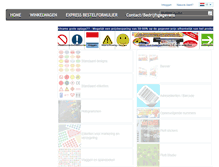 Tablet Screenshot of etikettenworld.eu